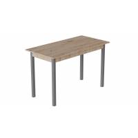 Стіл кухонний Ferrum-decor Маріо 75x120x80 Сірий ДСП Сан-Марино 16мм (FRD-105666)