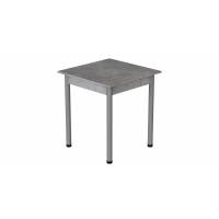 Стіл кухонний Ferrum-decor Агата 75x70x70 Сірий ДСП Бетон 16мм (FRD-105556)