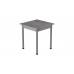 Стіл кухонний Ferrum-decor Агата 75x70x70 Сірий ДСП Бетон 16мм (FRD-105556)