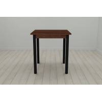 Стіл кухонний Ferrum-decor Агата 75x70x70 Чорний ДСП Венге 16мм (FRD-105596)