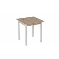 Стіл кухонний Ferrum-decor Дієго 75x90x90 Білий ДСП Сан-Марино 16мм (FRD-105656)