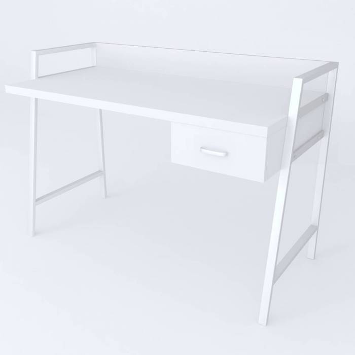 Письменный стол Ferrum-decor 750x1000x600 Белый металл ДСП Белый 32 мм (FRD-103436)
