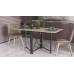 Стол-книга трансформер Орион 2 Ferrum-decor 750x1520x730 Черный металл ДСП Дуб Сонома 16 мм (FRD-104586)