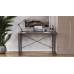 Письмовий стіл Ferrum-decor Серії Коннект 75x120x600 чорний ДСП Венге 16мм (FRD-104206)