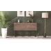 Стол-книга трансформер Орион 3 Ferrum-decor 750x1150x880 Черный металл ДСП Дуб Сонома Трюфель 16 мм (FRD-105085)