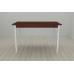 Стіл кухонний Ferrum-decor Маріо 75x120x60 Білий ДСП Венге 16мм (FRD-105621)