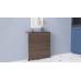 Стол-книга трансформер Орион 1 Ferrum-decor 750x810x730 Белый металл ДСП Дуб Сонома Трюфель 16 мм (FRD-104608)