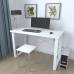 Письмовий стіл Ferrum-decor Драйв 750x1000x600 Білий метал ДСП Білий 32 мм (FRD-103310)