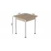 Стіл кухонний Ferrum-decor Агата 75x70x70 Білий ДСП Сан-Марино 16мм (FRD-105633)