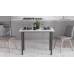 Стол универсальный Knap Ferrum-decor 750x1400x600 Черный металл ДСП Белый 16 мм (FRD-106354)