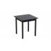 Стіл кухонний Ferrum-decor Агата 75x70x70 Чорний ДСП Сосна Кембра 16мм (FRD-105674)