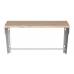 Полка настенная Ferrum-decor Мир 300x700x150 металл Белый ДСП Артизан 16 мм (FRD-102829)