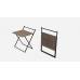 Стол трансформер Компакт 1 Ferrum-decor 750x790x720 Черный металл ДСП Дуб Сонома Трюфель 16 мм (FRD-104680)