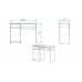 Комп'ютерний стіл Віто Ferrum-decor 750x1000x400 ДСП Дуб Сонома Трюфель 16 мм (FRD-104822)