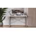 Письмовий стіл Ferrum-decor Серії Коннект 75x120x600 сірий ДСП Білий 16мм (FRD-104213)