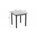 Стол кухонный Ferrum-decor Диего 75x70x70 Черный ДСП Бетон 16мм (FRD-105575)