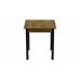 Стіл кухонний Ferrum-decor Агата 75x90x90 Чорний ДСП Дуб Артизан 16мм (FRD-105685)
