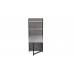 Стіл книга з етажеркою Практик 2 Ferrum-decor 1555x640x990 Чорний метал ДСП Бетон 16 мм (FRD-104631)