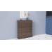 Стол-книга трансформер Орион 1 Ferrum-decor 750x810x730 Черный металл ДСП Дуб Сонома Трюфель 16 мм (FRD-104601)