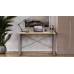 Письмовий стіл Ferrum-decor Серії Коннект 75x120x600 сірий ДСП Дуб Артизан 16мм (FRD-104215)