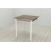 Стіл кухонний Ferrum-decor Агата 75x70x70 Білий ДСП Сонома Трюфель 16мм (FRD-106241)