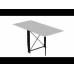Стол-книга трансформер Орион 2 Ferrum-decor 750x1520x730 Черный металл ДСП Белый 16 мм (FRD-104583)
