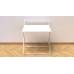 Стол трансформер Компакт 1 Ferrum-decor 750x790x720 Белый металл ДСП Белый 16 мм (FRD-104683)