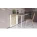 Стол-книга трансформер Орион 2 Ferrum-decor 750x1520x730 Белый металл ДСП Дуб Сонома 16 мм (FRD-104593)