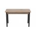 Стіл кухонний Ferrum-decor Беніта 75x120x80 Чорний ДСП Сан-Марино 16мм (FRD-105649)