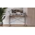 Письменный стол Ferrum-decor Серии Коннект 75x120x600 серый ДСП Дуб Сонома Трюфель 16мм (FRD-104217)