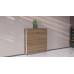 Стол-книга трансформер Орион 2 Ferrum-decor 750x1520x730 Белый металл ДСП Дуб Сонома Трюфель 16 мм (FRD-104594)