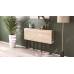 Стол-книга трансформер Орион 3 Ferrum-decor 750x1150x880 Черный металл ДСП Дуб Сонома 16 мм (FRD-105084)