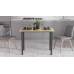 Стол универсальный Knap Ferrum-decor 750x1200x600 Черный металл ДСП Дуб Артизан 16 мм (FRD-106351)