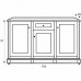 Комод в гостиную Гербор Соната 3d/1s Каштан (GRB-1030)