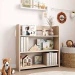 Полка напольная для игрушек и декора в детскую комнату, дуб сонома