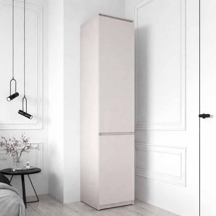 Шкаф-пенал для одежды на 6 полок, цвет кашемир