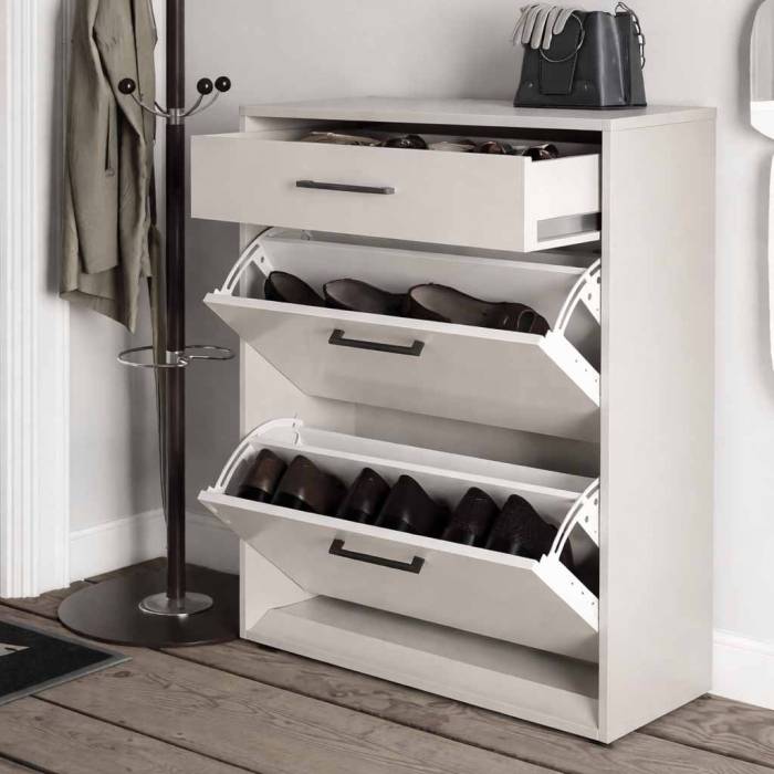 Тумба для обуви с ящиком, ширина 70 см, цвет кашемир