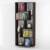 Стелаж-полиця, етажерка книжкова для дому, офісу, колір венге темний