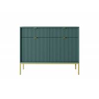 Комод Perfect Home Нова / Nova 2-дверний з 2 шухлядами і золотими ніжками KSZ104 Лабрадор (PFH-091497)
