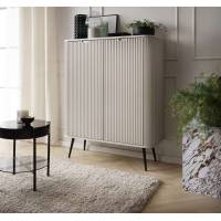 Комод Perfect Home Зова / Zova 2-дверний з чорними ніжками K103 Кашемір (PFH-091283)