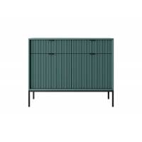 Комод Perfect Home Нова / Nova 2-дверний з 2 шухлядами і чорними ніжками KSZ104 Лабрадор (PFH-091500)