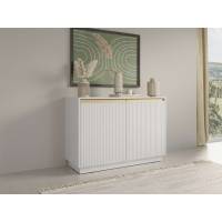 Комод Perfect Home Роял / Royal K104 2-дверний Білий (PFH-091290)