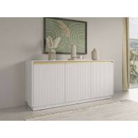 Комод Perfect Home Роял / Royal K154 3-дверний Білий (PFH-091292)