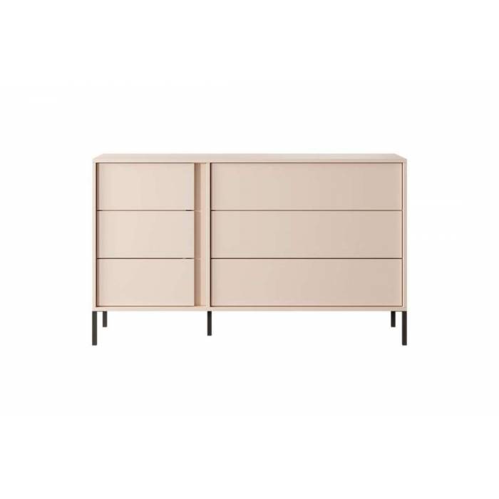 Комод Perfect Home Даст / Dast з 6 шухлядами 6S/138 Беж (PFH-091008) Комод Perfect Home Даст / Dast з 6 шухлядами 6S/138 Беж (PFH-091008)