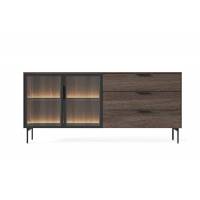 Комод з підсвіткою Perfect Home Лумі / Lumi 2D3S/181 2-дверний з 3 шухлядами Дуб дунін (PFH-091385) Комод з підсвіткою Perfect Home Лумі / Lumi 2D3S/181 2-дверний з 3 шухлядами Дуб дунін (PFH-091385)