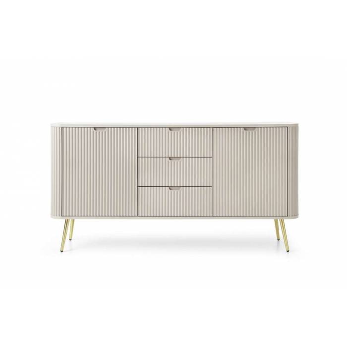 Комод Perfect Home Зова / Zova 2-дверний з 3 шухлядами і золотими ніжками KSZ168 Кашемір (PFH-091282) Комод Perfect Home Зова / Zova 2-дверний з 3 шухлядами і золотими ніжками KSZ168 Кашемір (PFH-091282)