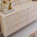 Комод Perfect Home Ланте / Lante з 6 шухлядами і золотими ніжками 6S/163 Беж (PFH-091105) Комод Perfect Home Ланте / Lante з 6 шухлядами і золотими ніжками 6S/163 Беж (PFH-091105)