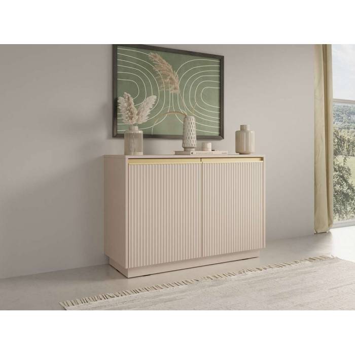 Комод Perfect Home Роял / Royal K104 2-дверний Бежевий (PFH-091289) Комод Perfect Home Роял / Royal K104 2-дверний Бежевий (PFH-091289)