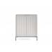 Комод високий Perfect Home Нова / Nova 2-дверний з чорними ніжками K104 Сірий (PFH-091234) Комод високий Perfect Home Нова / Nova 2-дверний з чорними ніжками K104 Сірий (PFH-091234)