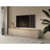 Тумба під ТВ Perfect Home Роял / Royal RTV180 3-дверна Бежевий (PFH-091293)